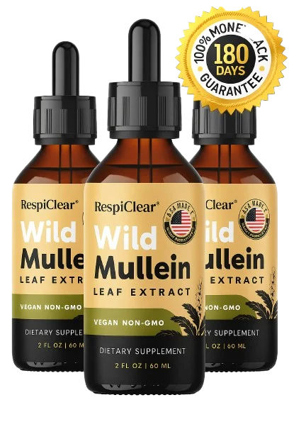 RespiClear 3 Bottles Package